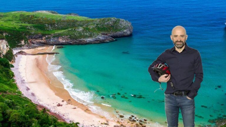 Antonio Lobato y su refugio en Asturias: la playa de Ballota en Llanes